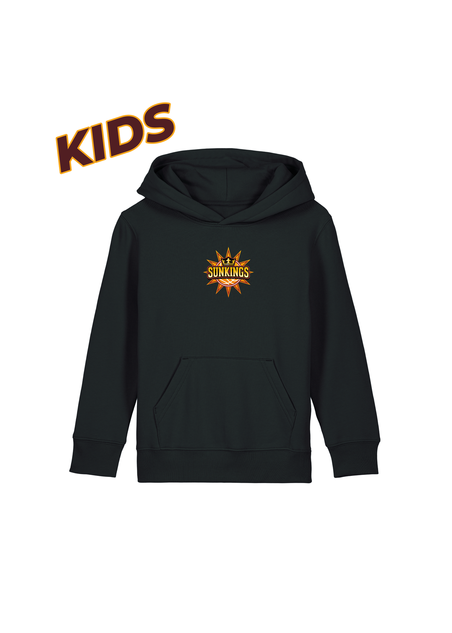 Hoodie Kids Sunkings Logo Black